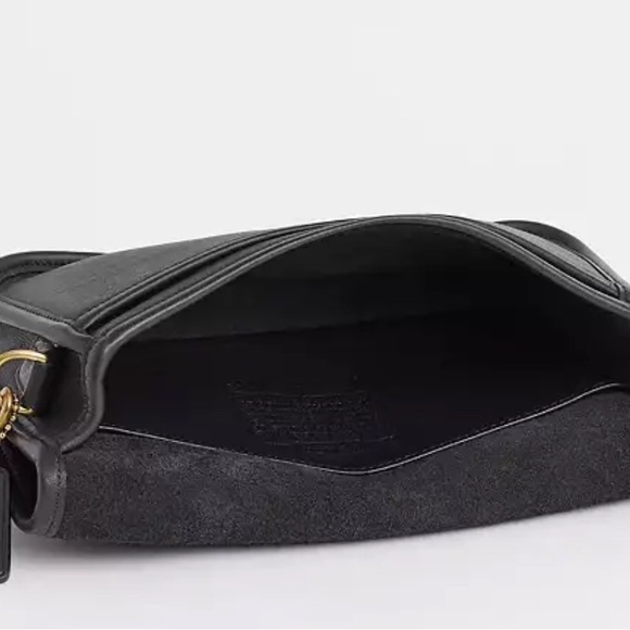 Vintage Coach Black Pocket Purse - Picture 4 of 8